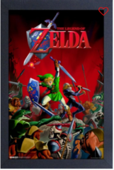 Framed - Zelda (Battle)